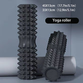 45cm Yoga foam roller muscle massage Block pilates tools Yoga Column fitness foam roller set gym Yoga Brick exercise equipment